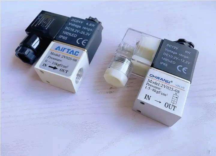 Air Solenoid Valves 2V025-08 2 Position 2 Port 1/4\