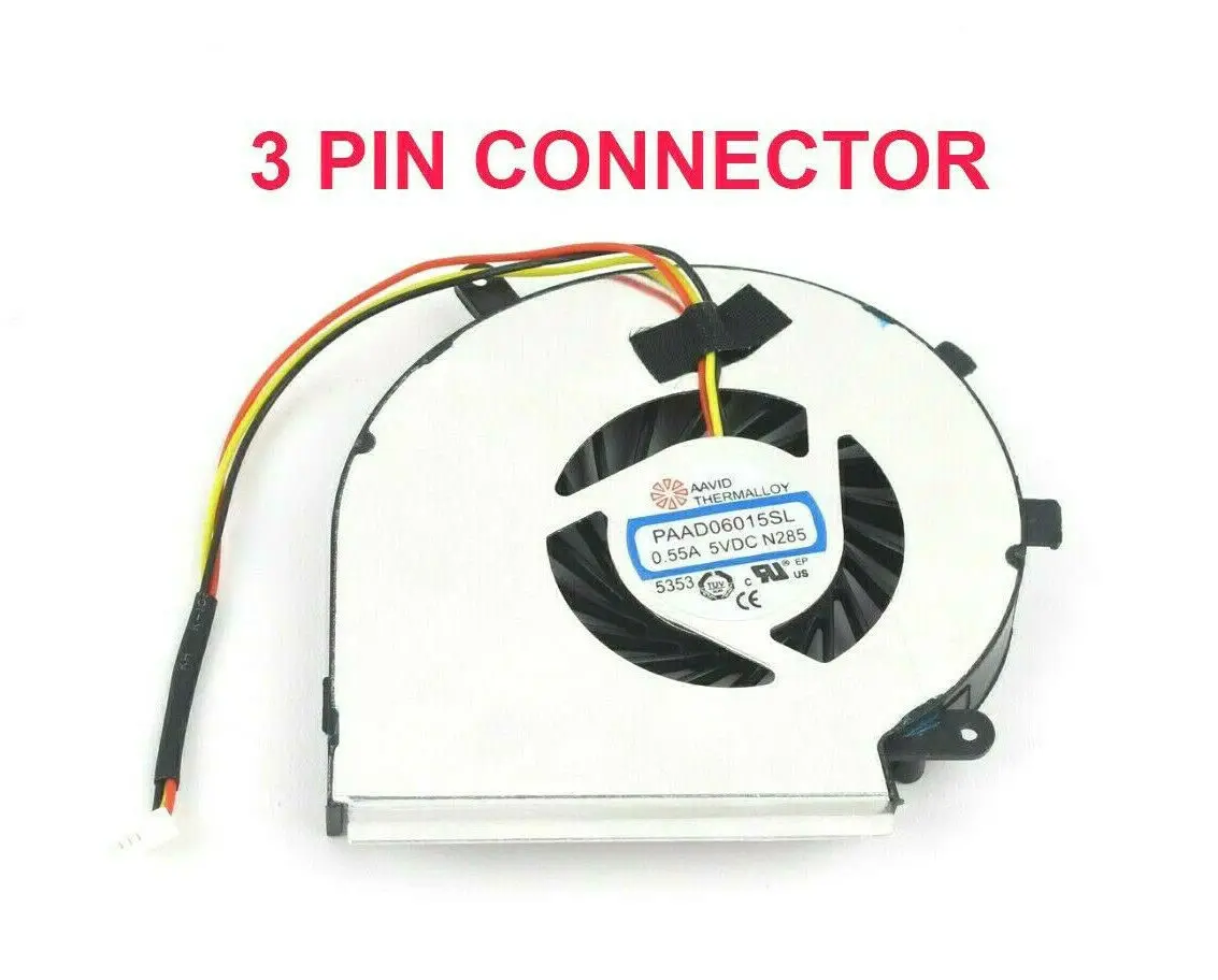 New CPU Cooling Fan for MSI GE62 GL62 GE72 GL72 GP62 GP72 PE60 PE70/ PAAD06015SL