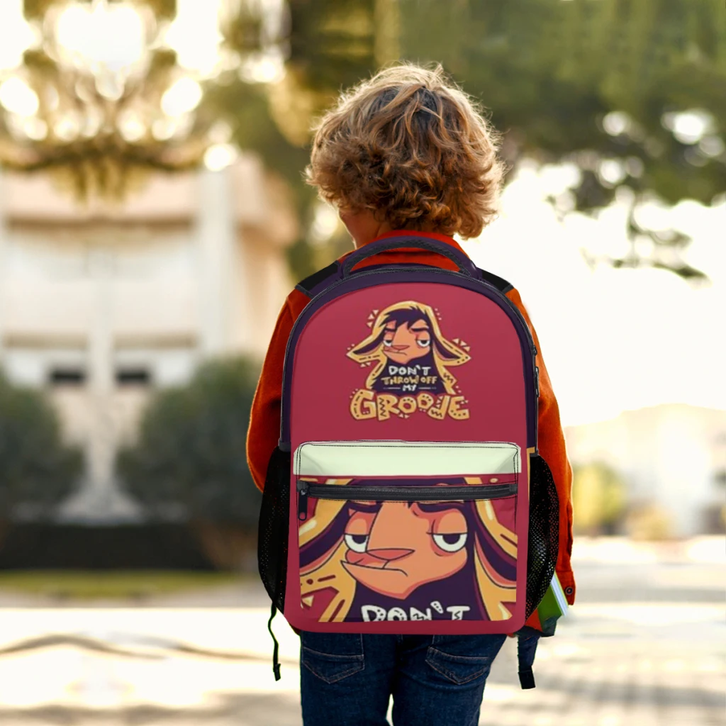 Werfen Sie nicht meine Nut Lama Kuzco Kaiser Alpaka vielseitigen Rucksack große Kapazität wasserdichte wasch bare Computer tasche Unisex