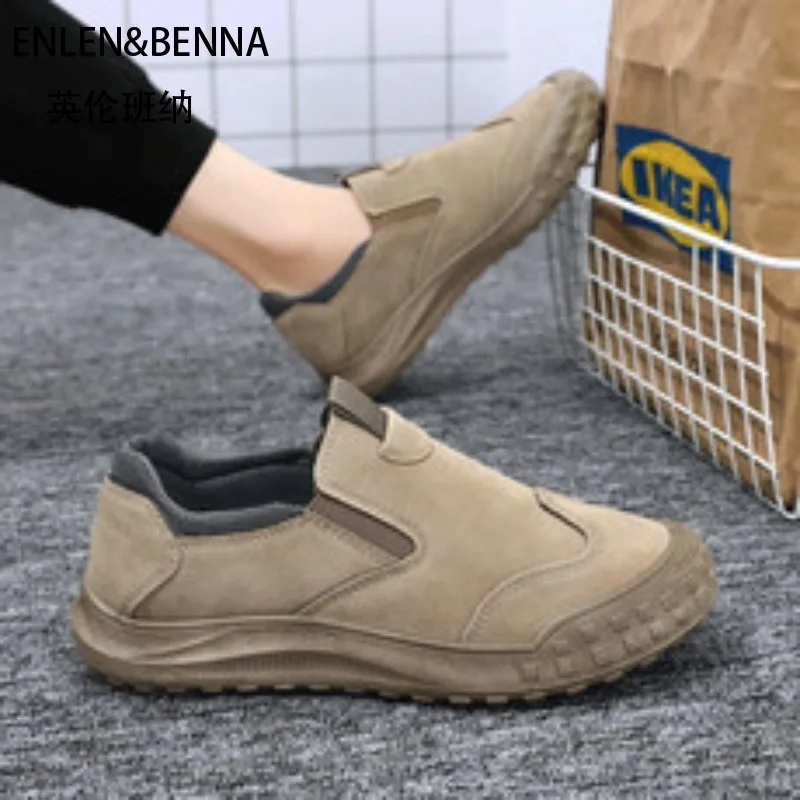 

Популярная высококачественная универсальная трендовая обувь для мальчиков, страхование труда, повседневная обувь, уличная нескользящая мужская обувь