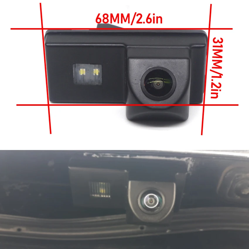 HD Fisheye Car Rear View Camera For Toyota Land Cruiser 100 200 For Prado SUV For Reiz Mark X For Lexus LX470 GX470