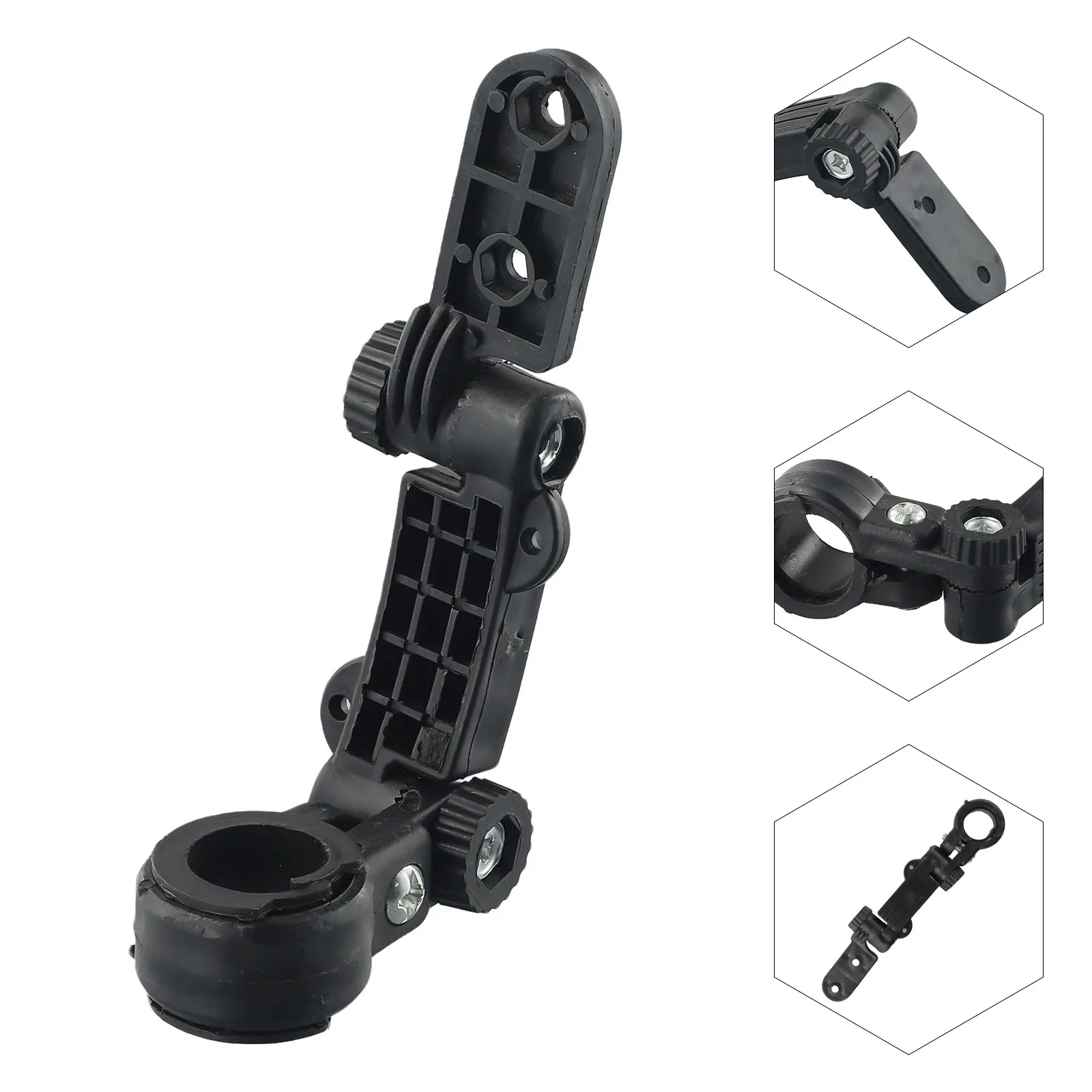 Bike Mudguard Connector Connect Buckle Connect Buckle Practical To Use Sporting Goods ABS Black Brand New Cycling 185mm