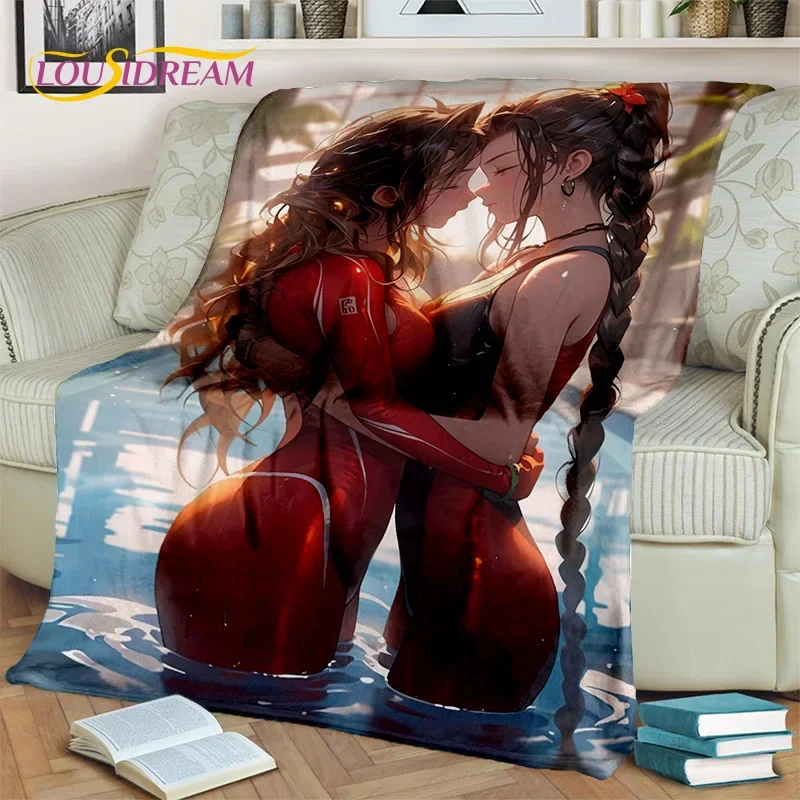 أنيمي لعبة شخصية مثير الدانتيل الفتيات لطيف الكرتون بطانية ، لينة رمي بطانية للمنزل غرفة نوم أريكة تتحول لسرير نزهة غطاء بطانية الاطفال