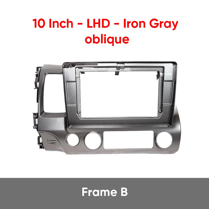 MAMSM For HONDA CIVIC 10INCH 2008 2009 2010 2011 2 Din Car DVD Radio Fascia auto audio Dash Kit Installation Frame Trim Bezel