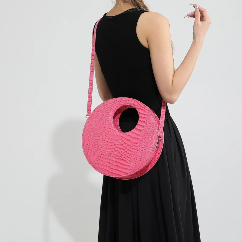 Women Shoulder Bag Round Handbag For Women Fashion Tote Bag