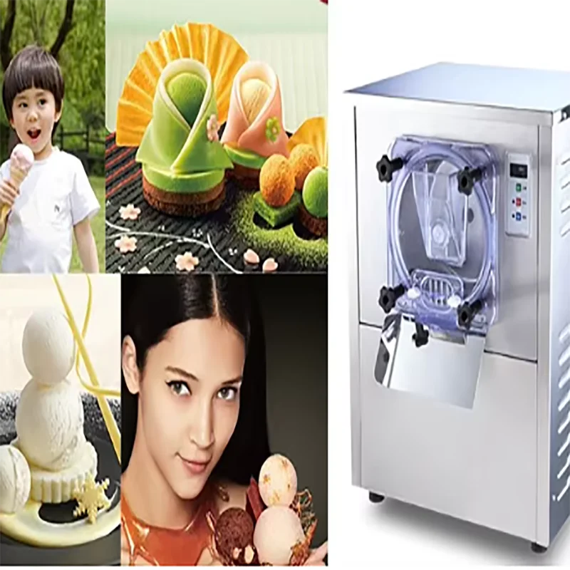 Making Ice Cream Single-head Manual Maquina De Helado Faze Sorvete   Gelo Duro Maker Dondurma Makinesi Para Hacer