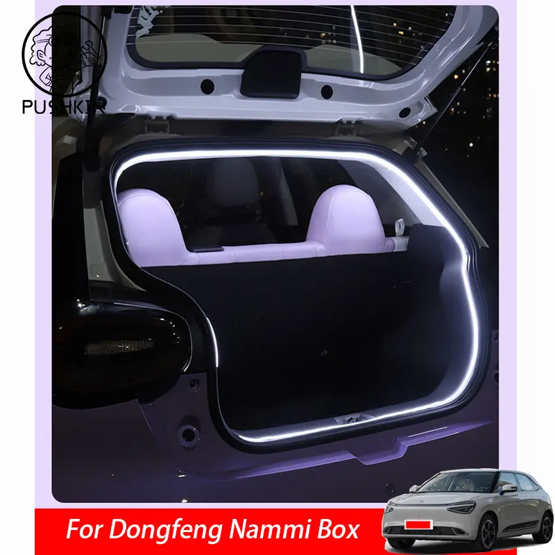 

Car Trunk Ambient Light Strip Fit For Dongfeng Nammi 01 Nammi Box 2025 2026 LED Car Interior Decorative Light Accessories
