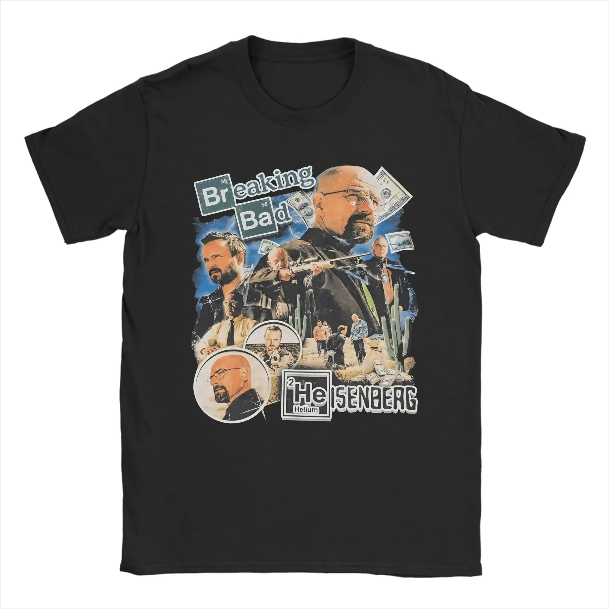 

Breaking Bad TV Show Pure Cotton T-Shirt For Couple Summer Streetwear T-Shirts O Neck Fashion T Shirt Oversize Hot Sale Clothes