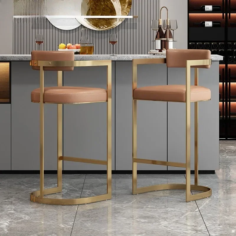 

Leisure Restaurant Bar Stools Metal Design Headboards Game Nordic Bar Stool Barbershop Taburete Alto Cocina Bar Furniture