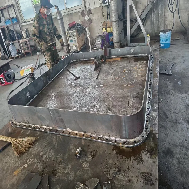 Outstanding Quality PUZUO RWF007 Carbon Steel Stainless Steel Hatch Cover and Door Kits Processing Stamping
