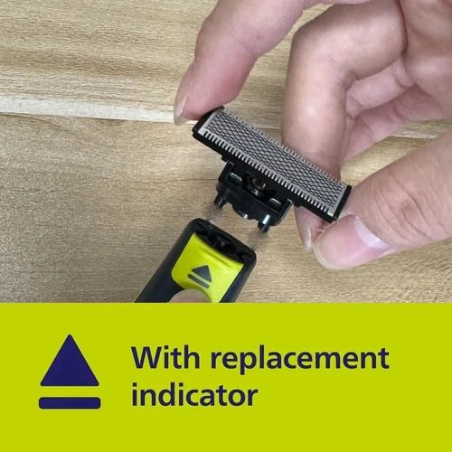 Imagen 2 del producto Cuchillas de Repuesto para Afeitadora One Blade QP2520 QP2630 QP2515 QP2510 QP6510 QP6520 QP6530, Recortadora de Barba Eléctrica Híbrida
