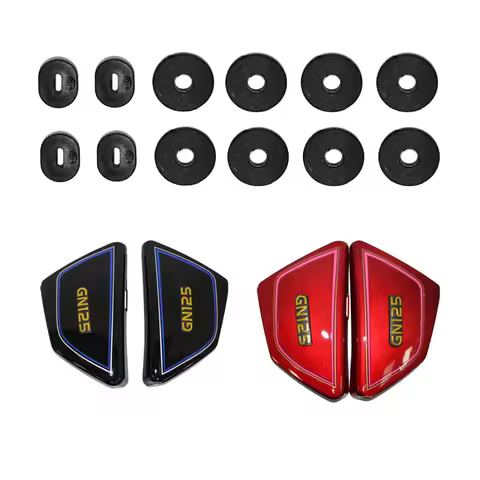 Motorcycle Fixed Grommets Seals Panel Rubber for Haojue Suzuki Lifan Dayang GN125 GN125H GN125F LF125 Side Covers Accessories