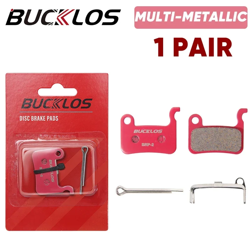 BUCKLOS Fahrradbremsbeläge für SHIMANO A01S M07 M535 MTB hydraulische Scheibenbremsbeläge Rennrad Scheibenbremsbeläge MTB BMX Fahrradteile