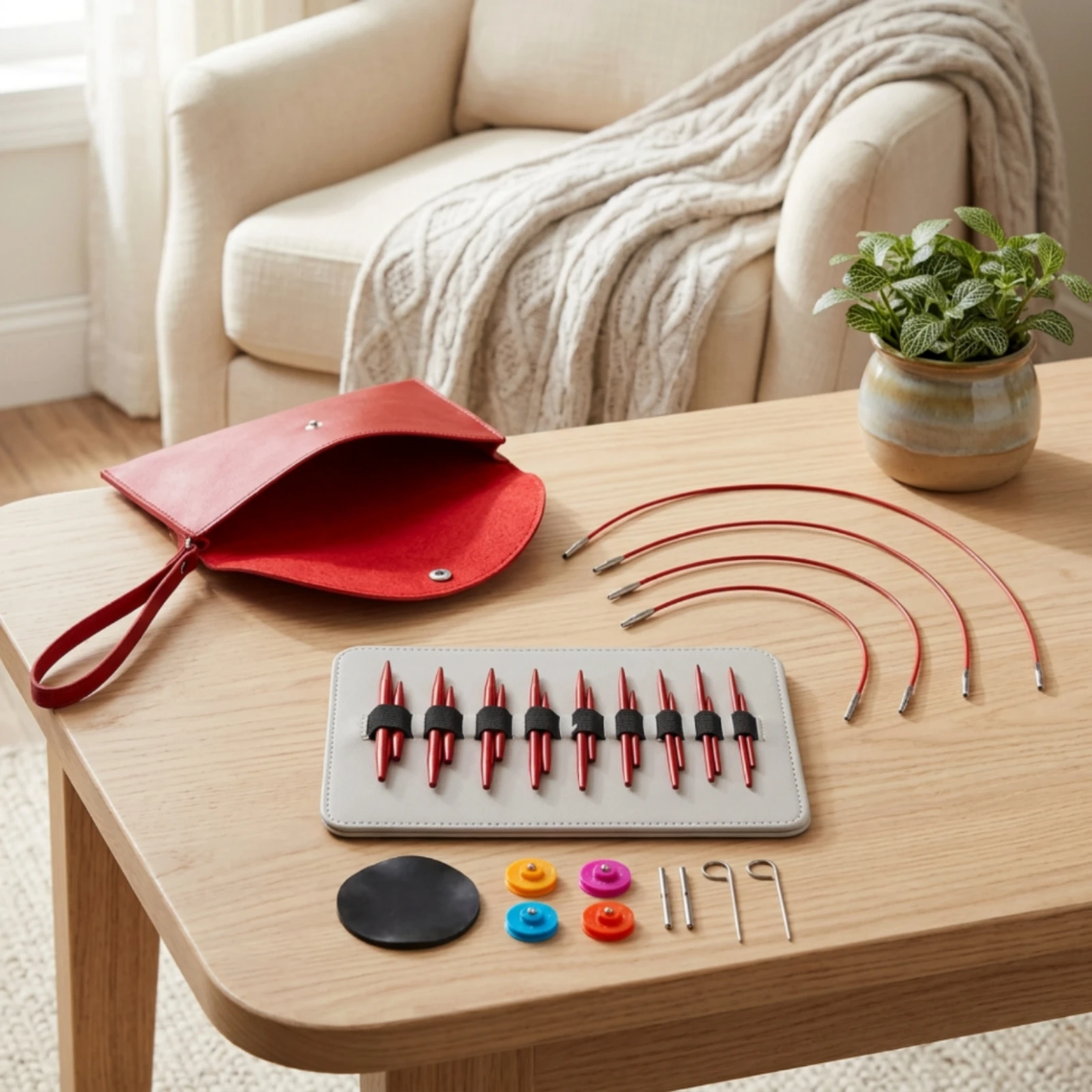 Knitting Needle Circular - Circular Knitting Needle Kit Lightweight Interchangeable