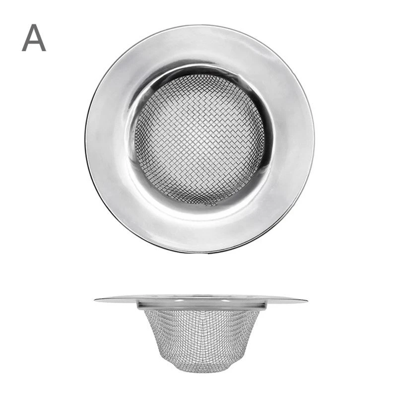 Finoio per lavello in acciaio inossidabile filtro a maglie a maglie cucina a maglietta per maggior parte del lavandino cucina