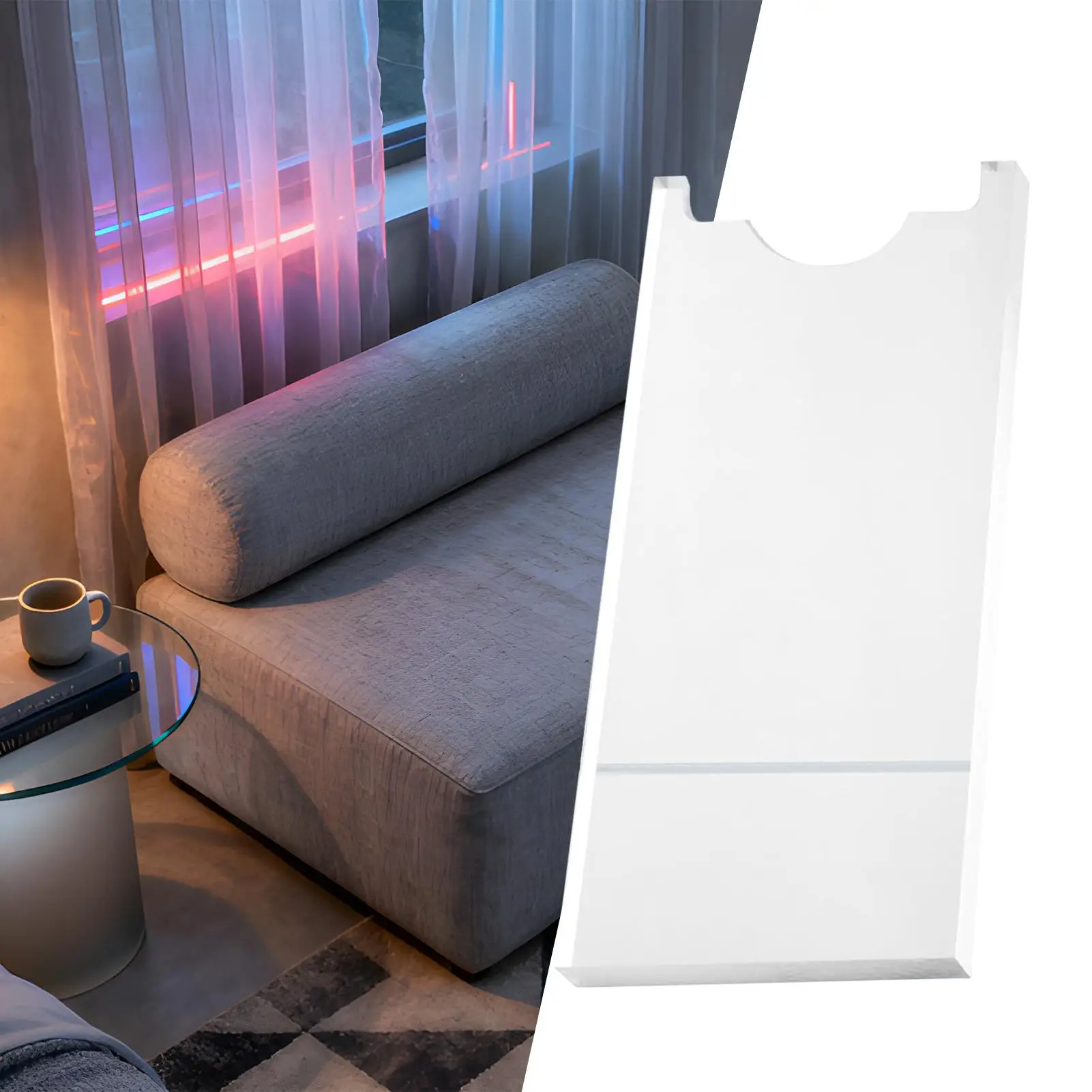 Bed Stoppers Furniture Sliding Blocker Non-Slip Furniture Stoppers For Hardwood Floor Wall Couch Dining Living Room Bed Indoor