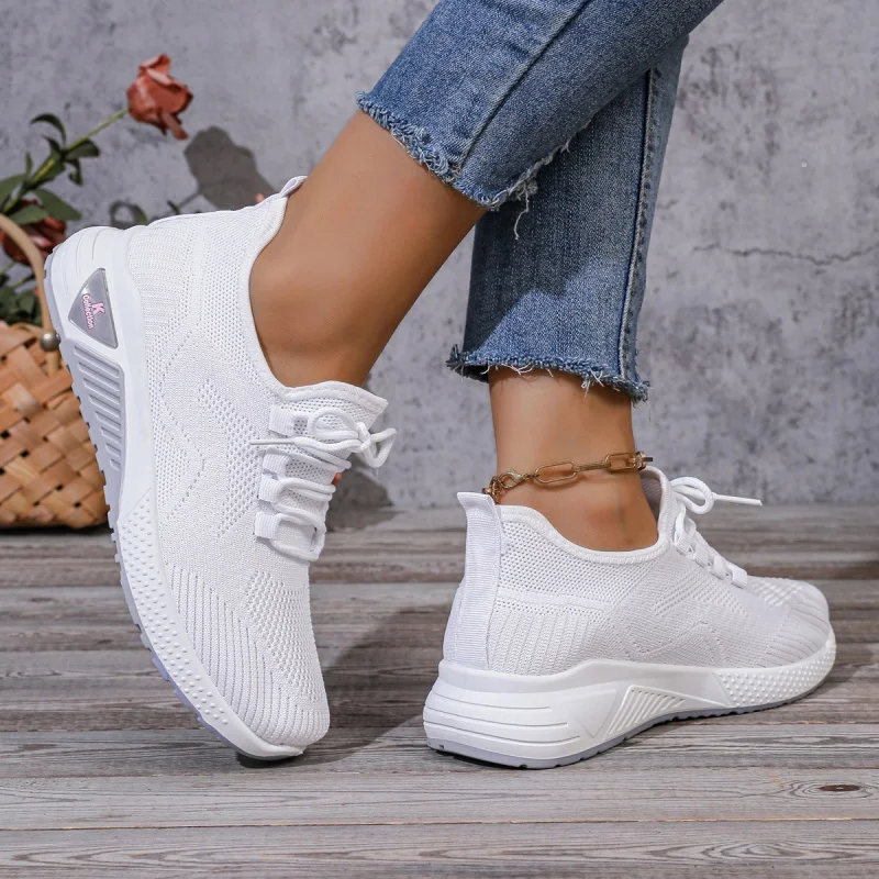 Women Shoes on Sale 2024 Brand Mesh Women's Vulcanize Shoes Autumn Breathable Fashion Women Sneakers Solid Sneakers Women