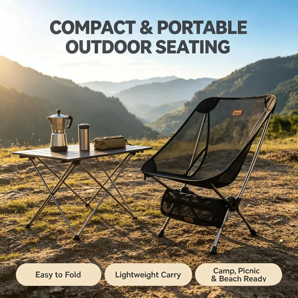 ultra-light-aluminum-alloy-frame-moon-chair-breathable-mesh-portable-outdoor-leisure-chair-foldable-camping-beach-fishing-chair