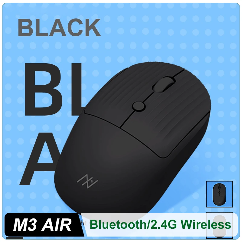 M3 Air Wireless Mouse Bluetooth 2.4G Dual-mode Connection Office Mouse 1600DPI Gaming Mouse Light Weight PC Gamer Accessories