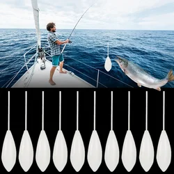 3pcs Fishing 6g/10g Bombardment Shape Acrylic Upward Float Thick Carp Trout Bass Floating Buoy Sports Supplies Accessories Goods