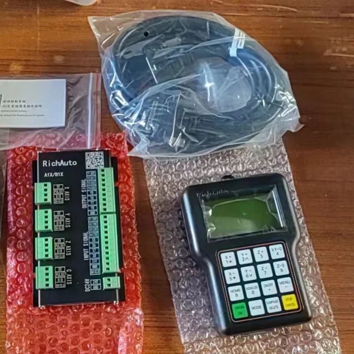 

Low Price Richauto A11 Cnc Hight Controller Kit Cheap Dsp A11E For CNC Router