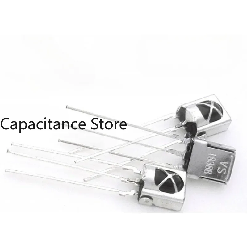 

10PCS VS1838B Receiving Head HX1838 Universal Integrated Infrared Tube With Shielding