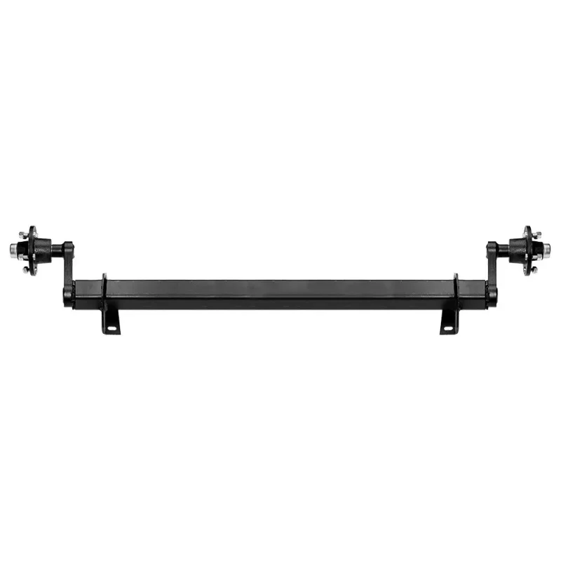 5/6 Stud Trailer Rubber Torsion Axle Assembly・Rear Axle Hub・RV Caravan Replacement Spare Parts・Heavy Load Support