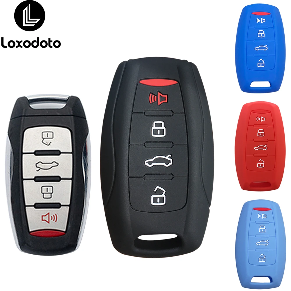 Silicone Key Case for Haval F7x H6 2023 Accessories Car Key Cover Keychain for Haval Jolion Joico Jollein F7 H6 Jolyon F7H Dargo