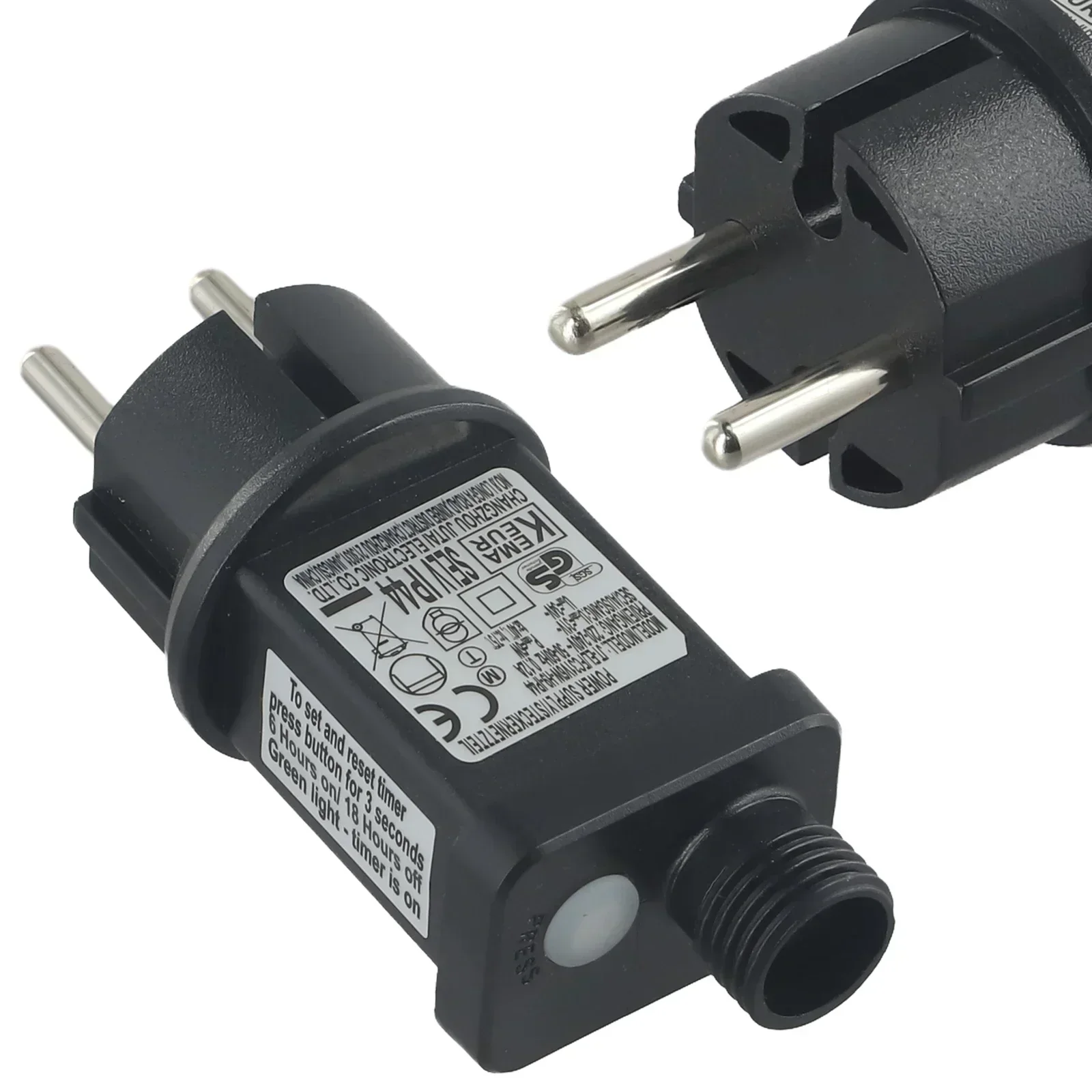 Trasformatore 31V 6W Adattatore di alimentazione IP44 Luci a stringa LED Adattatore di alimentazione per albero di Natale Lampade domestiche Spina UE/USA/Regno Unito/AU