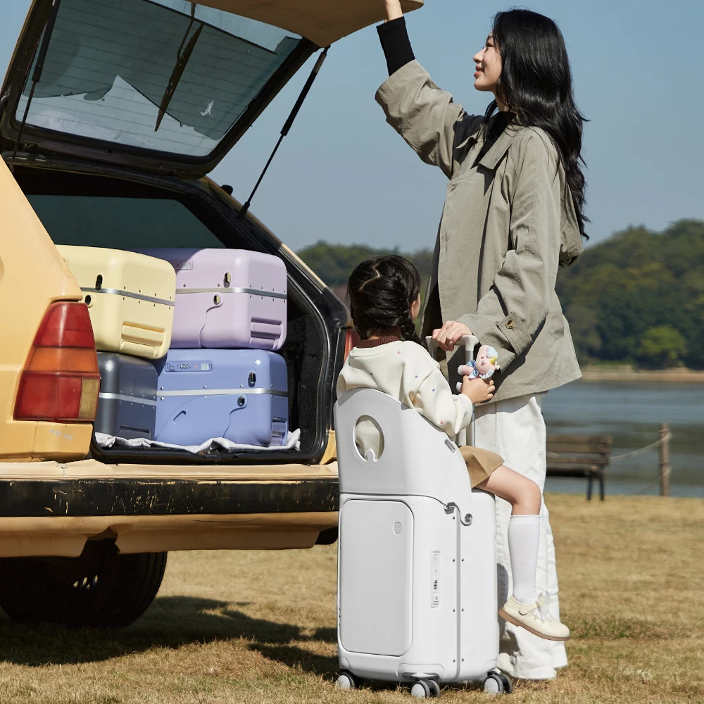 Mixi New Design 20 Inch Ride O - Foldable Rolling Luggage Bag 评论和价格