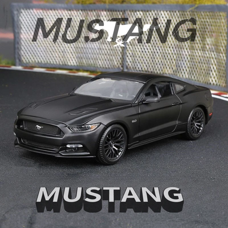 1:36 Ford Mustang GT Alloy Sports Car Model Diecasts Metal Toy Vehicles Car Model High Simulation Childrens Toys Gift Collection