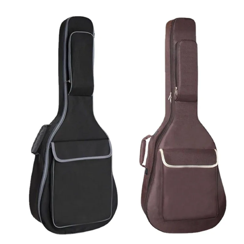 Waterproof Oxford Fabric Guitar Case Gig Bag Double Straps Padded Guitar Bag Backpack Carry Case 36 39 41 Inch