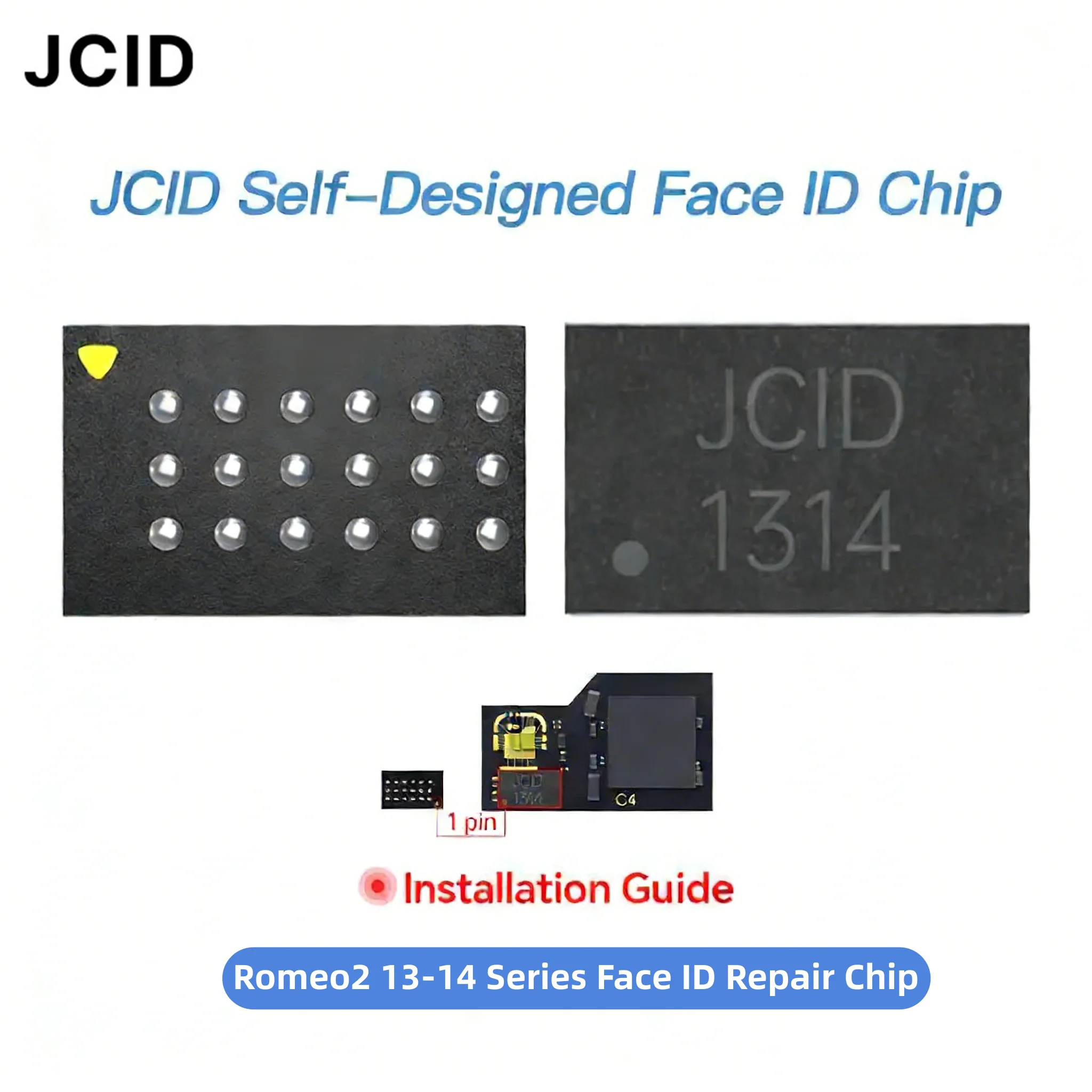 JC Dot Projector Flex Cable for Face ID Programmer, JCID Pro1000s JC Dot Matrix Detection Model for Iphone X-16 pro max Repair