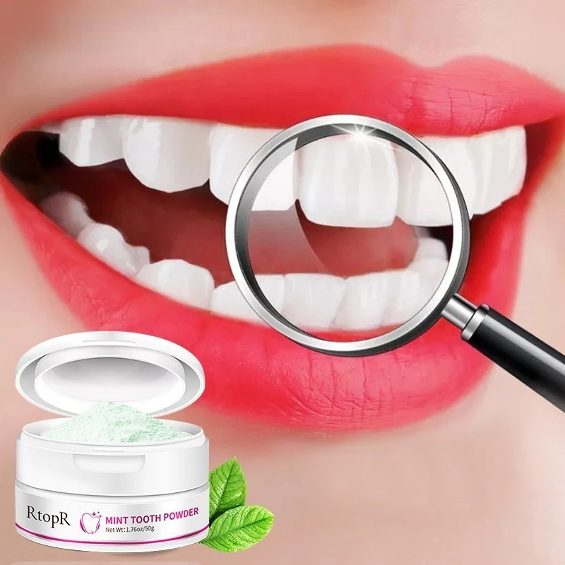 Dental Cleaning Powder Whitening Natural Toothpaste Pearl Essence Teeth Polishing Remove Plaque Brighten Clean Freshen Breath