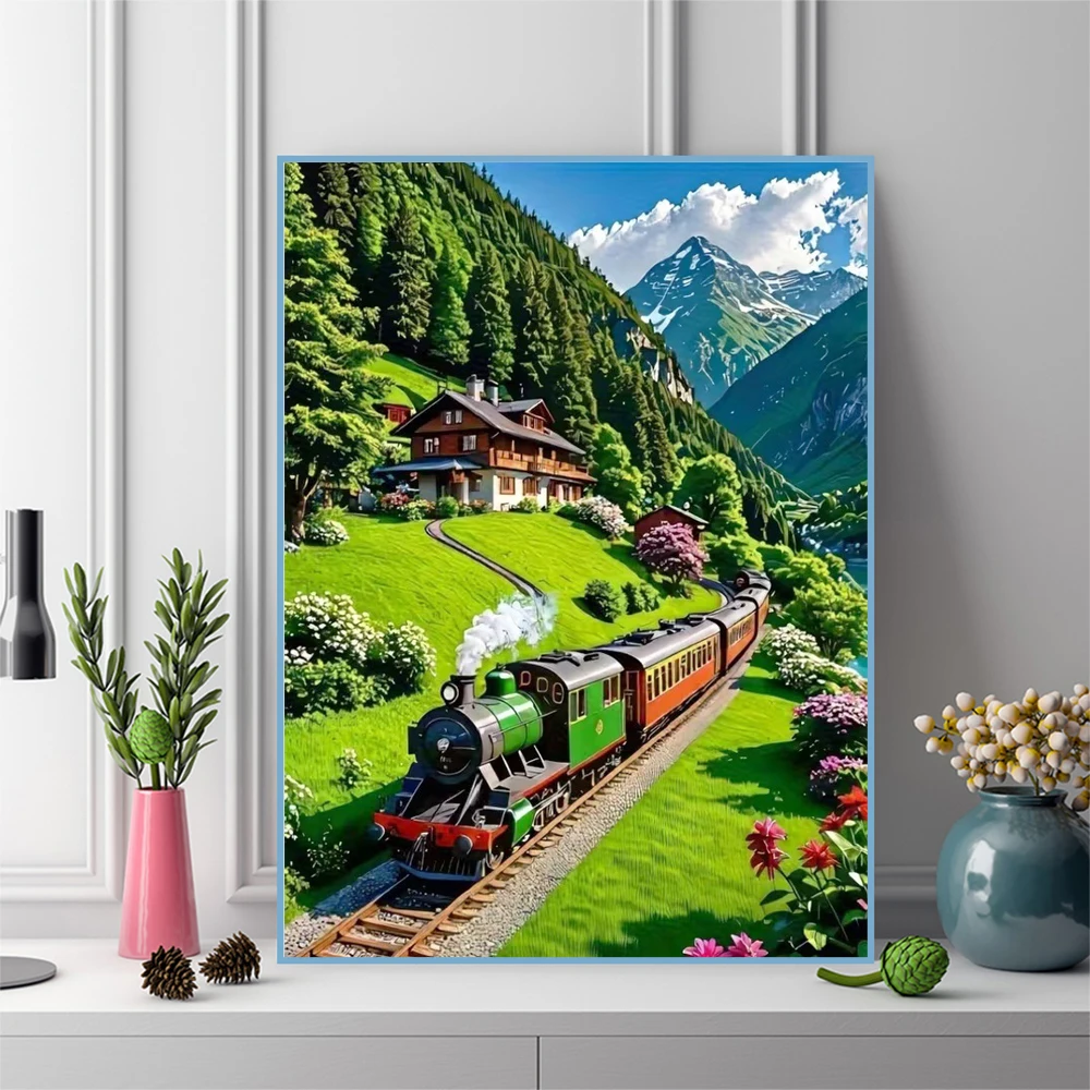 Алмазная мозаика Momoart: Пейз – обзор и цена Photo Mosaic Print