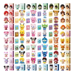 Disney 108 style LinaBell StellaLou Building Blocks Princess Cartoon Figrues Bricks Children's Assembly Toys Model Gift
