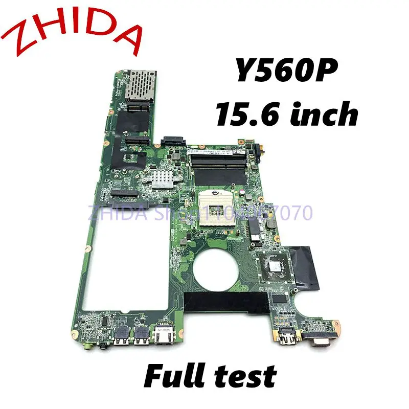 

For Lenovo ideapad Y560P Laptop Motherboard HD 5650M Graphics 1GB HM65 DDR3 15.6 inch main board DAKL3EMB8E0 fully tested