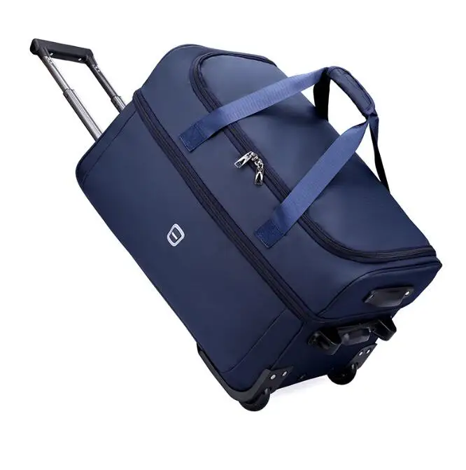 Men Business Luggage suitcases Oxford Travel trolley Luggage bags wheels Large Capacity trolley Rolling bags Women wheeled Bags