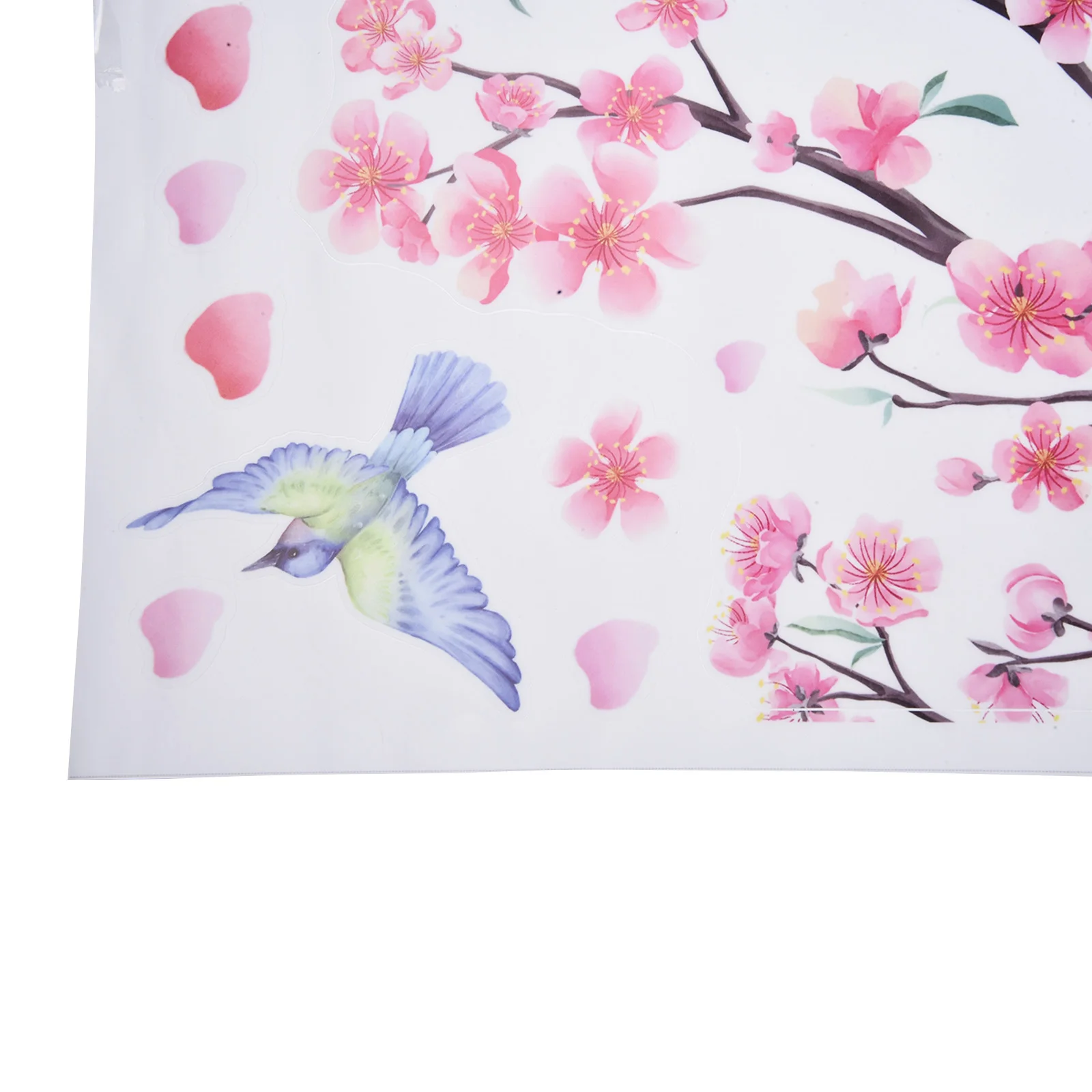 Flat Walls Hand Pasted Wall Sticker Cherry Blossom Floral Designs Glass Product Name Waterproof Creative Feature