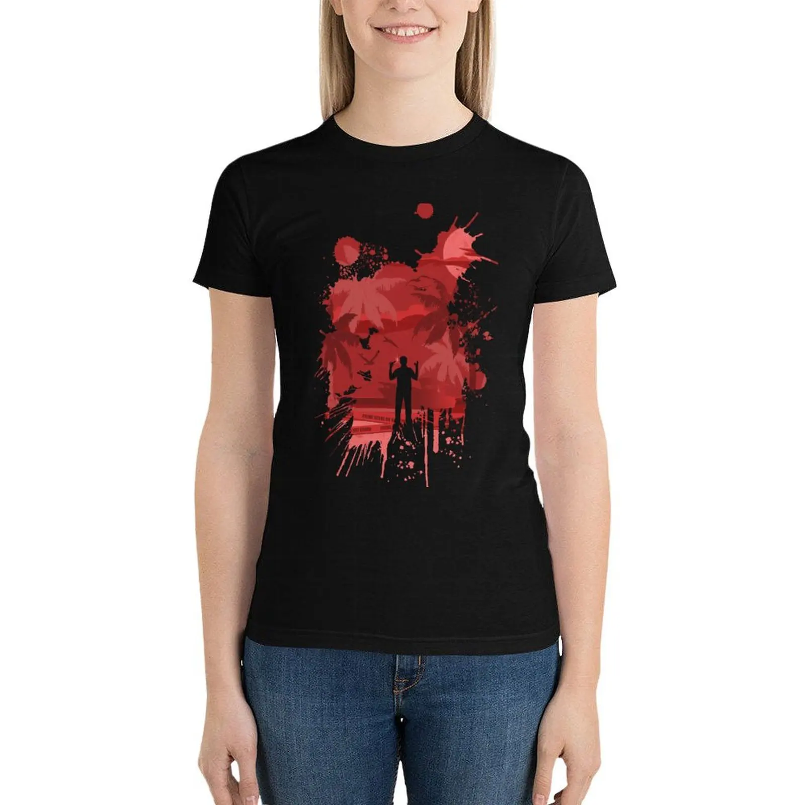 

Dark Passenger T-Shirt cute tops graphics vintage clothes tops Women