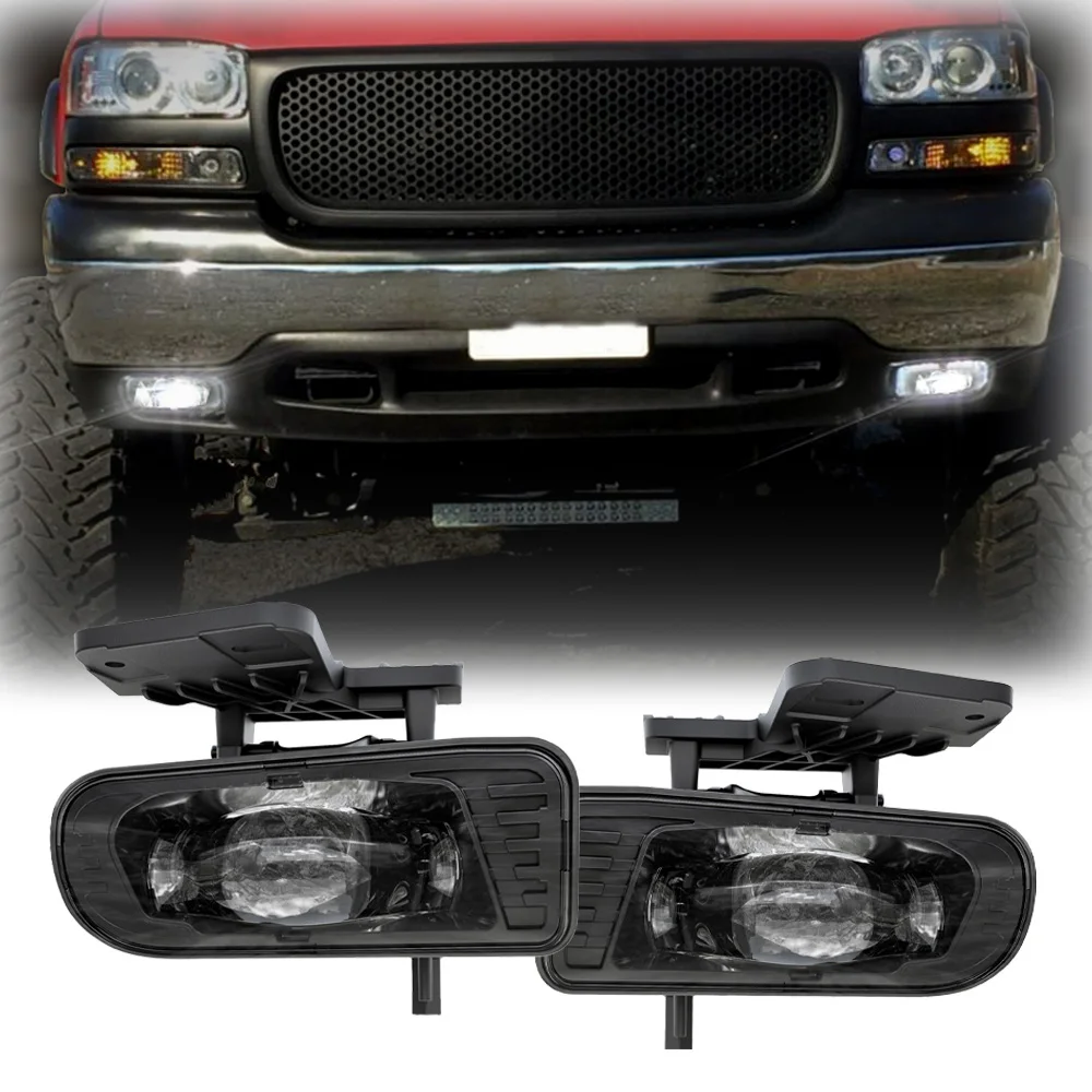 

LED Fog Lamp For GMC Sierra 1500 2500 HD 3500 Yukon XL 1999-2006 Front Bumper Light Assembly 10385054 15029507 15034235 15136083