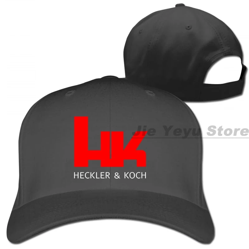 Hk Heckler and Koch Logo Baseball cap men women Trucker Hats fashion adjustable cap