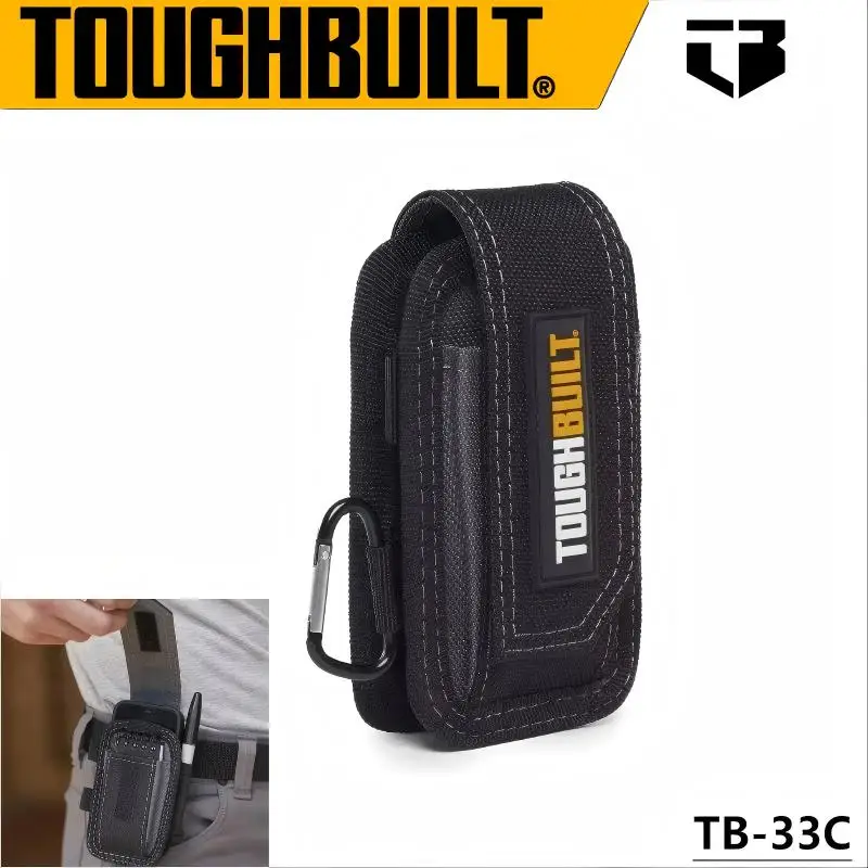 

Сумка для смартфона TOUGHBUILT TB-33C — ткань Оксфорд 1200D, утолщенная и износостойкая, безопасное хранилище для инструментов и телефонов