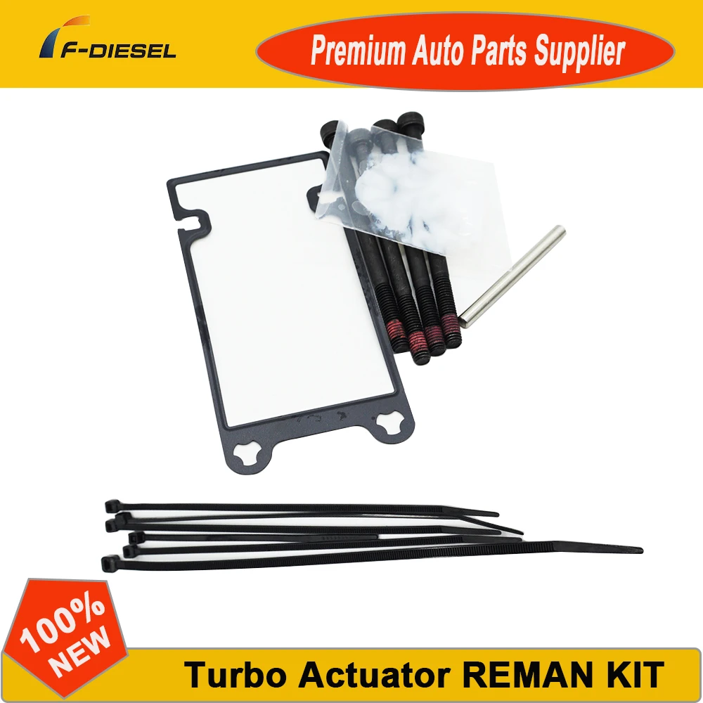 Universal Turbo Actuator Repair Kit With Seal Gasket ​Plating,Hexagon Socket Screw,PIN,Cable Tie For HOLSET VGT HE400 HE500