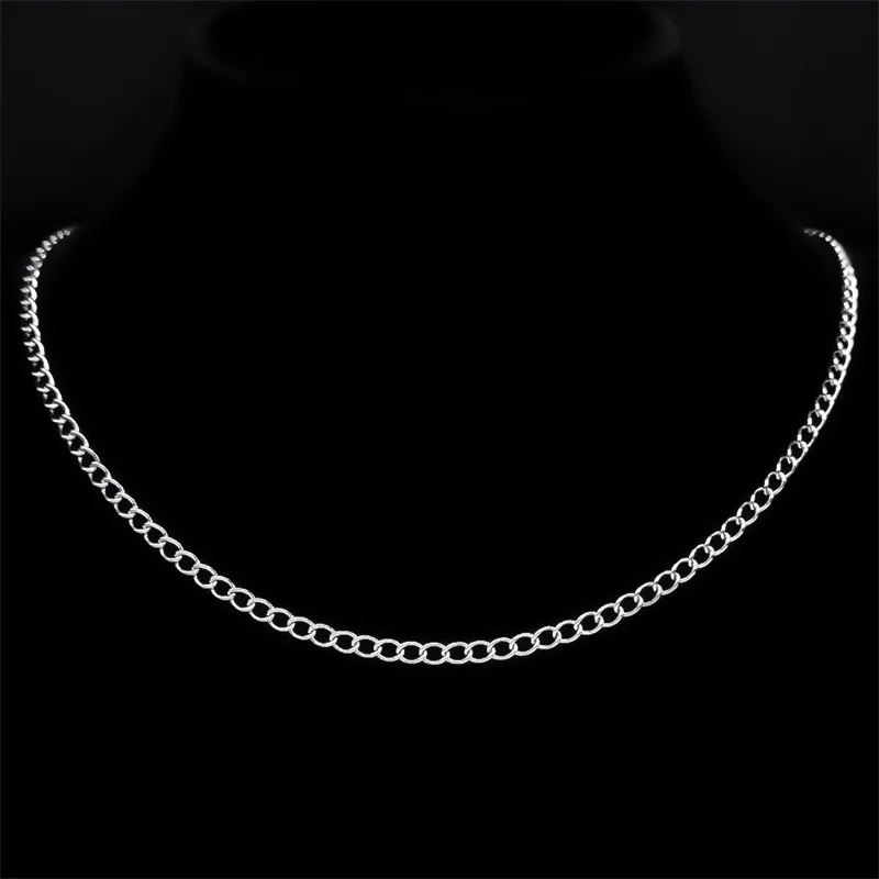 Edelstahl-Schwanzkette für Halskette, Armband, Verlängerung, Gold, Silber, Schwarz, DIY-Schmuck für Damen und Herren, Zubehör – Detail 5