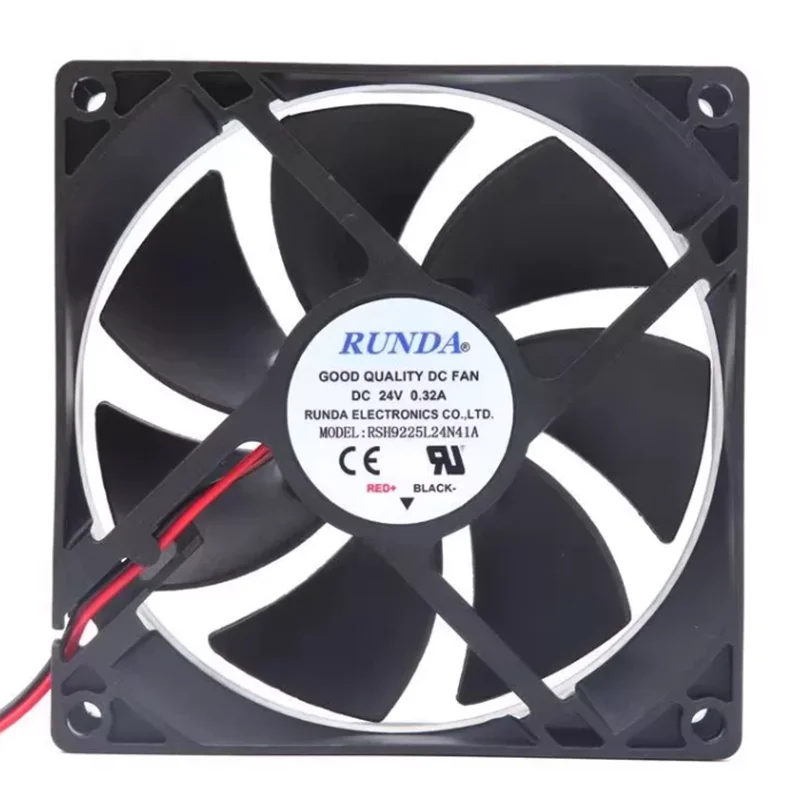 RUNDA RSH9225L24N41A 24V 0.32A 9.2CM 9225 Welding Machine Cooling Fan