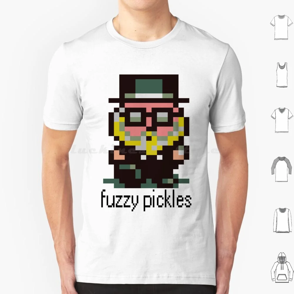 Fuzzy Pickles T Shirt Men Women Kids 6xl Earthbound Fuzzy Pickles Camera Ness Onett