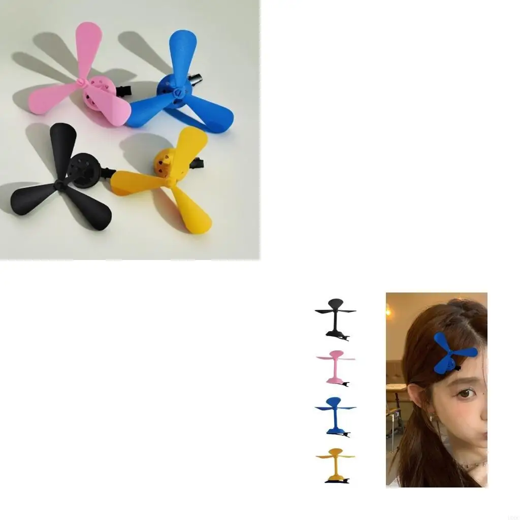 

Aesthetic Hair Barrettes Bamboo Copter Hair Clip Birthday Party Hair Decors Y166