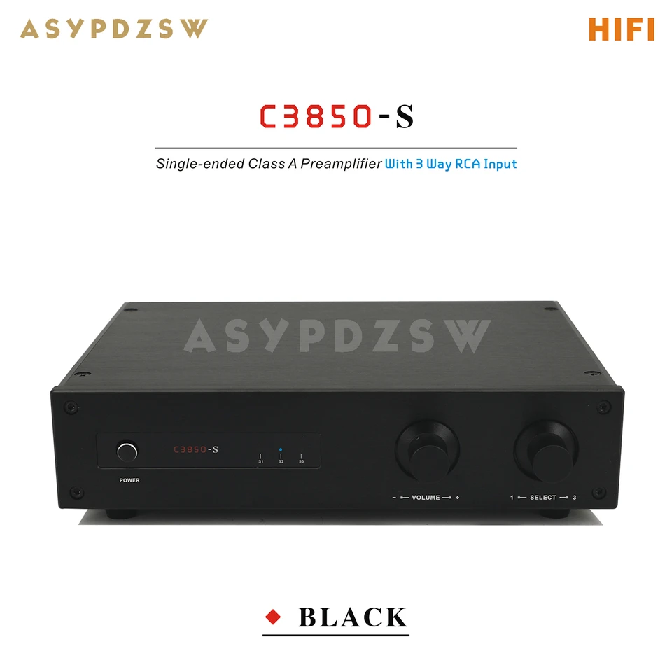 HIFI C3850-S シングルエンド クラスAプリアンプ 3ウェイRCA入力