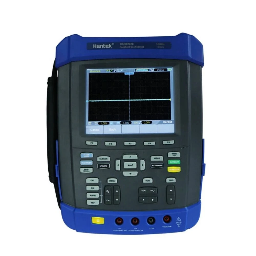 Osciloscopio Portátil Hantek DSO8072E/DSO8102E/DSO8152E/DSO8202E, Profundidad de Memoria de 2M, 6000 Cuentas, DMM+DSO+AFG, 1GS/s, 70-200MHz